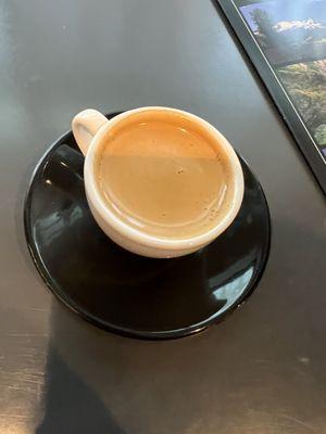 An espresso