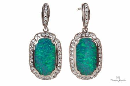 Kabana opal earrings