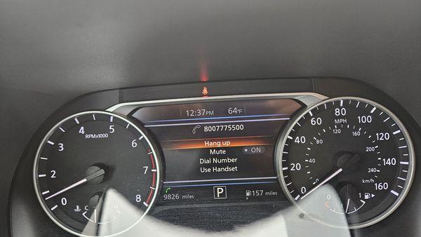 Showing gas and mileage