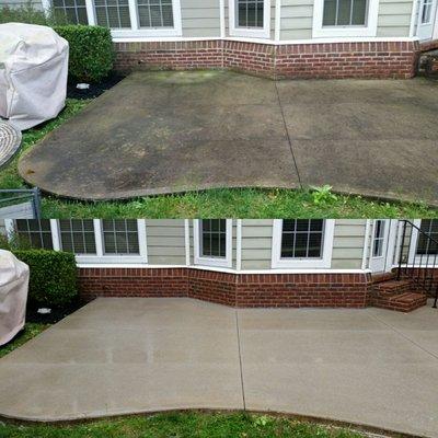 What we can do for your moldy and algae covered concrete