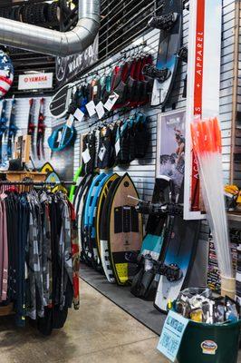 Surf shop with HyperLite and Yamaha