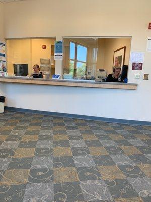 Front desk