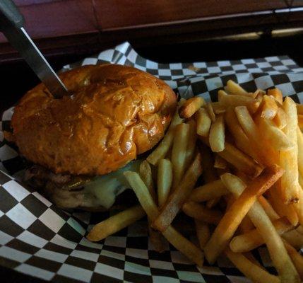 Burger and Fries