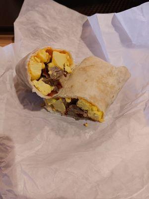 Breakfast burrito