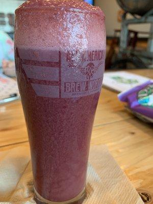 Caught in the current - smoothie sour