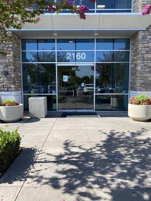 Welcome to Pediatric Dentistry of Tracy! This is our front entrance