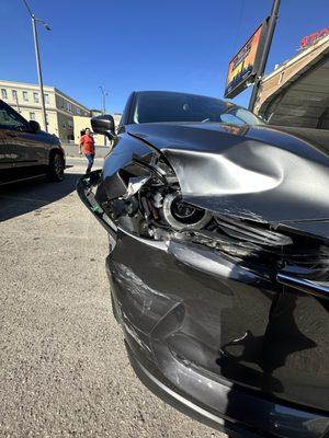 Fender bender in need of help