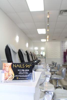 Welcome to Nails 96th. We are brand opening....