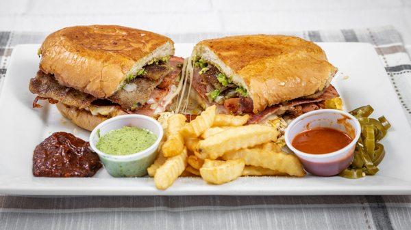 This is a Torta Tepito AKA a Torta Cubana !!!