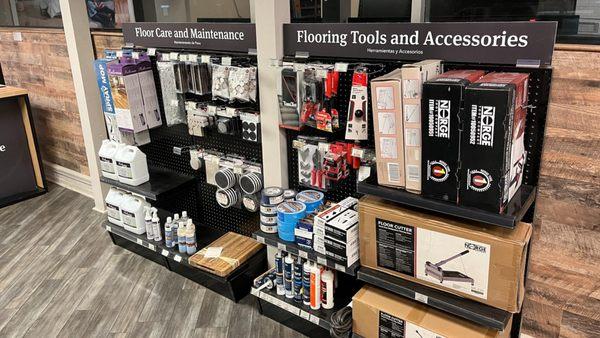 Interior of LL Flooring #1121 - Whitehall | Tools and Accessories