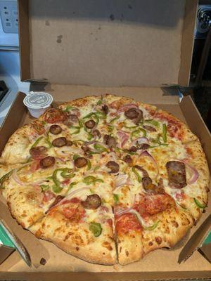 Reality "Fiery Sausage" Pizza