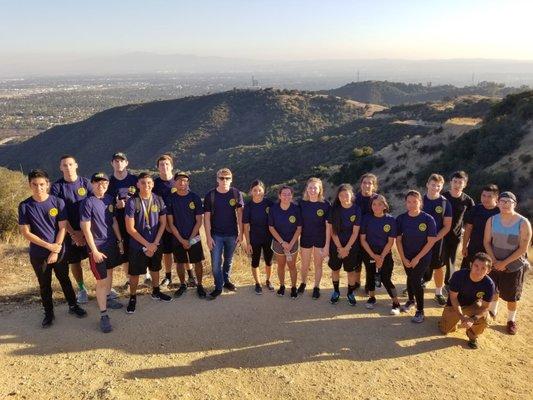 Future Sailors on top of the world