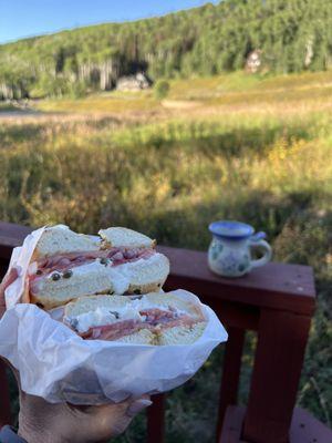 Lox bagel