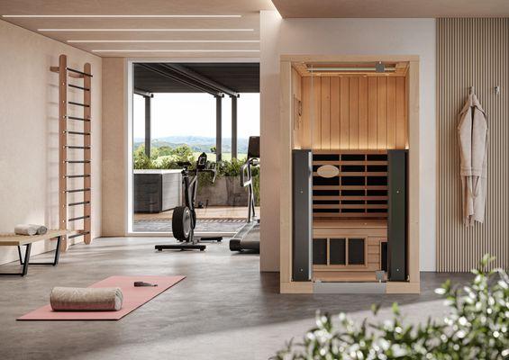 Infrared Sauna indoors