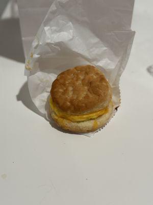 Cheddar Biscuit Sandwich