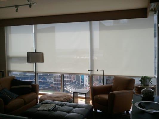 Downtown Shades
  #CustomShades #WindowShades #RollerShades