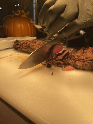 Tenderloin of Beef at a Carving Station