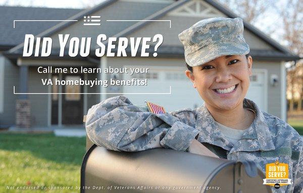 The m2k Team is proud to partner with our Active Duty and Retired Veterans to make homeownership possible.