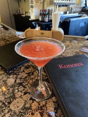 Strawberry martini