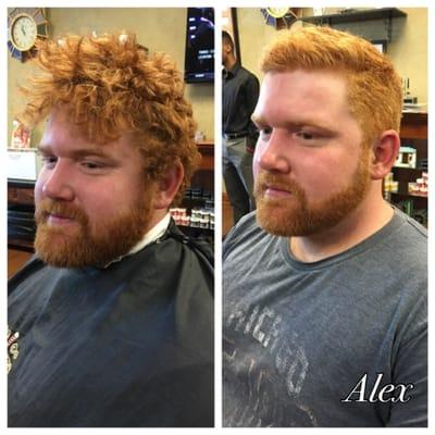 Before and after by Alex