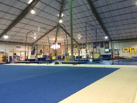 Balance beams, uneven bars, and floor oh my!