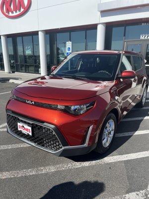 My brand new Kia soul