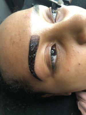 Brow tint