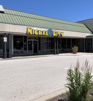 View of Nickel City entrance. In the far corner of strip mall.