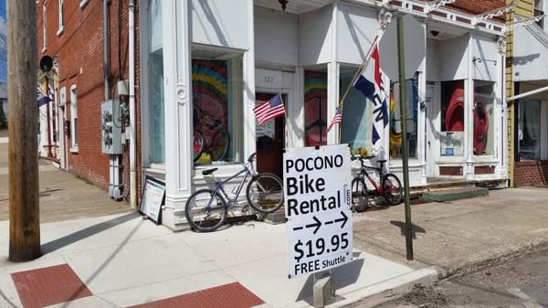 Pocono Bike Rental 322 Main Street White Haven, PA 18661