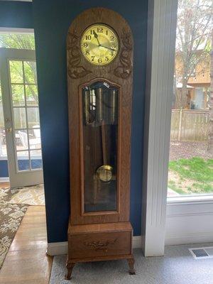 Beautiful 1940's German Clock!!