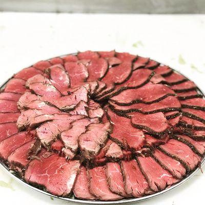 Cooked & Sliced Beef Tenderloin