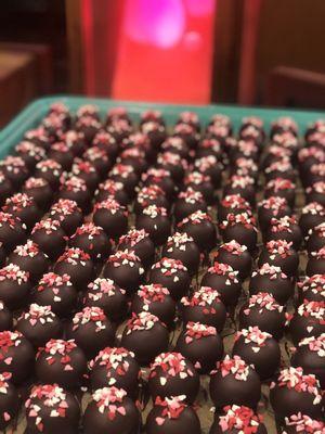 Valentine's Day truffles.