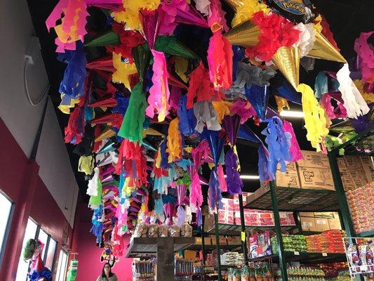 Piñatas galore!