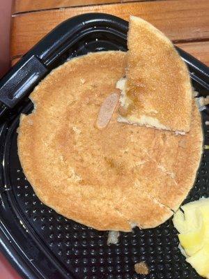 silicone in pancake