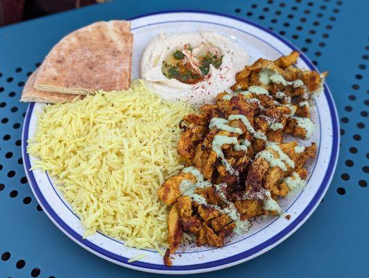 Chicken Shawarma Plate