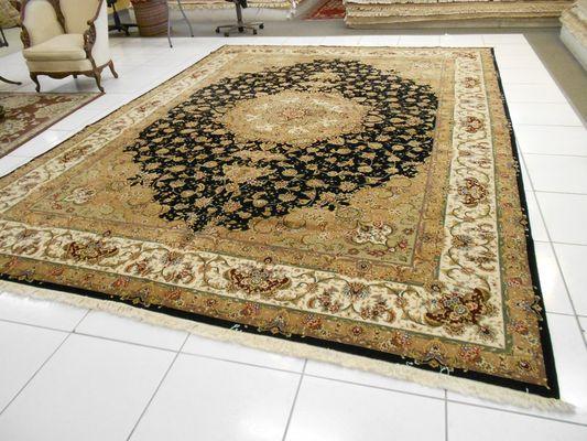 10x14 Persian Tabriz design  silk/wool $7800 Reg price is $12500