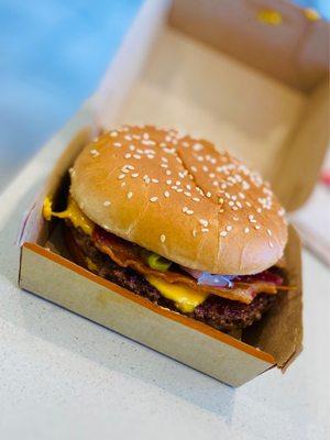 Quarter pounder with cheese and bacon