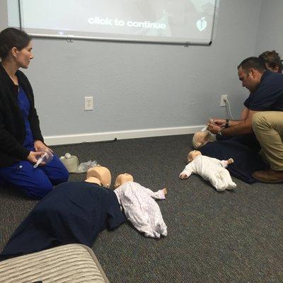 BLS training