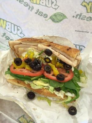 Turkey sub.