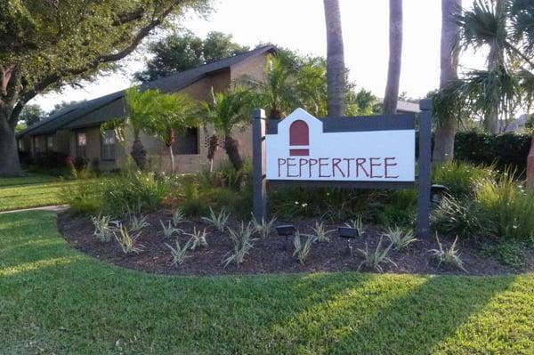 Peppertree Apartments, courtyard living, McAllen, TX