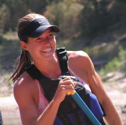 Brooke Lawrence, world famous guide and owner of Pangaea River  Rafting