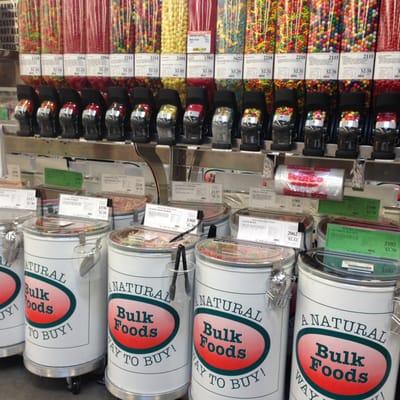 WinCo: part of the Bulk Foods section. I wish parents would not let their kids stick their hands into these barrels!