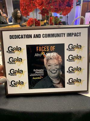 AfroSwag's Community Impact Award