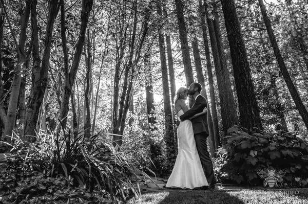 Tahoe Tree Company is an amazing venue for a wedding! Outdoor photo session after ceremony. (photo: Rose Street Studio)