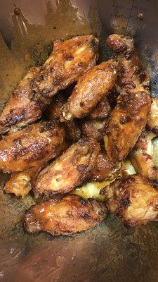 Double Fried Chicken Wings.