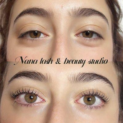 Keratin lash lift