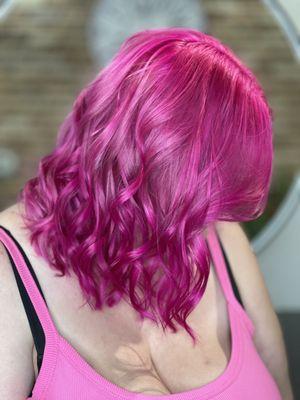 Custom color Raspberry Sorbet