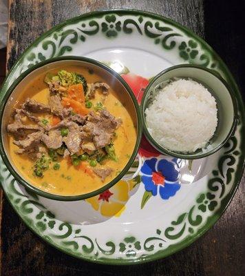 Beef Panang Curry