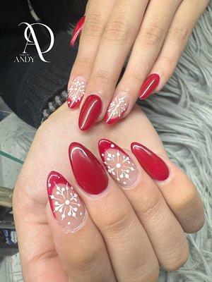 Christmas Fullset Nails