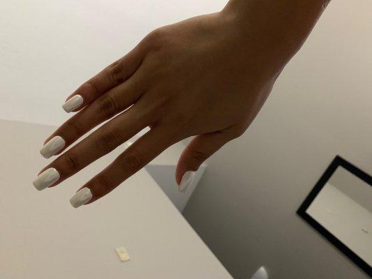 Acrylic gel manicure